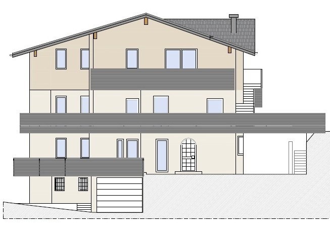 Attico  in fase di realizzazione Gazzadina