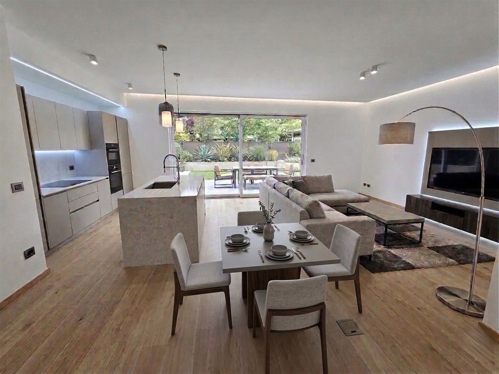 Nuovo splendido 3 stanze con giardino di 220 mq in ClasseA+