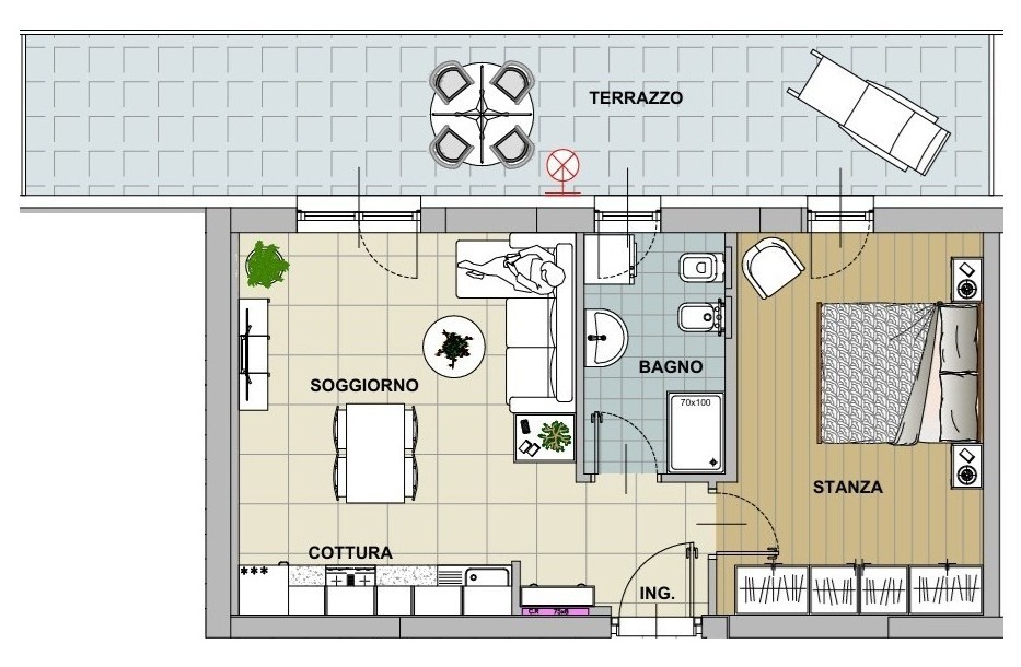 Nuovo mini con cantina classe A+